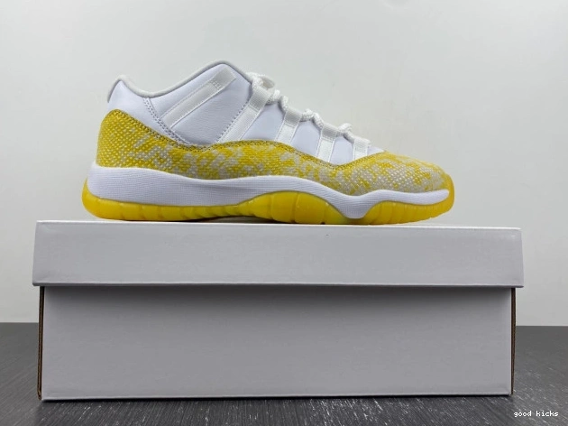 Cheap AH7860-107 Yellow Low 11 WMNS Air Jordan Snakeskin 0726